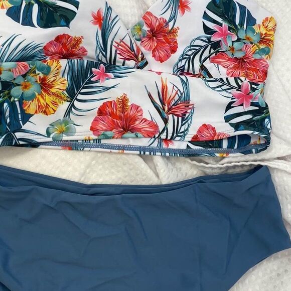 Women's High Waisted Bikini Swim Bathing Suit - Picture 3 of 3